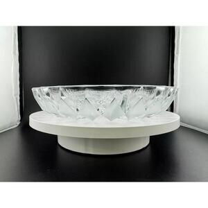 Diamond Pattern Clear Glass 3-Compartment Relish Dish